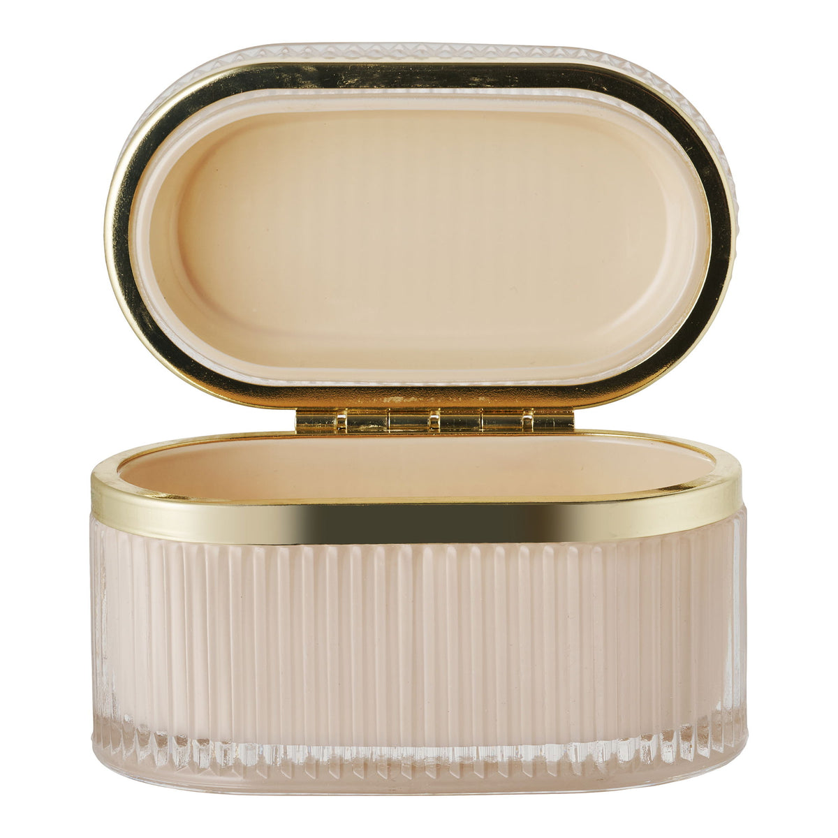 Glasbox – Nude Messing, Glas Design, 9 cm - Love | House Nordic