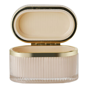 Glasbox – Nude Messing, Glas Design, 9 cm - Love | House Nordic