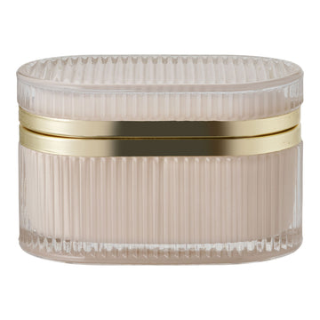 Glasbox – Nude Messing, Glas Design, 9 cm - Love | House Nordic