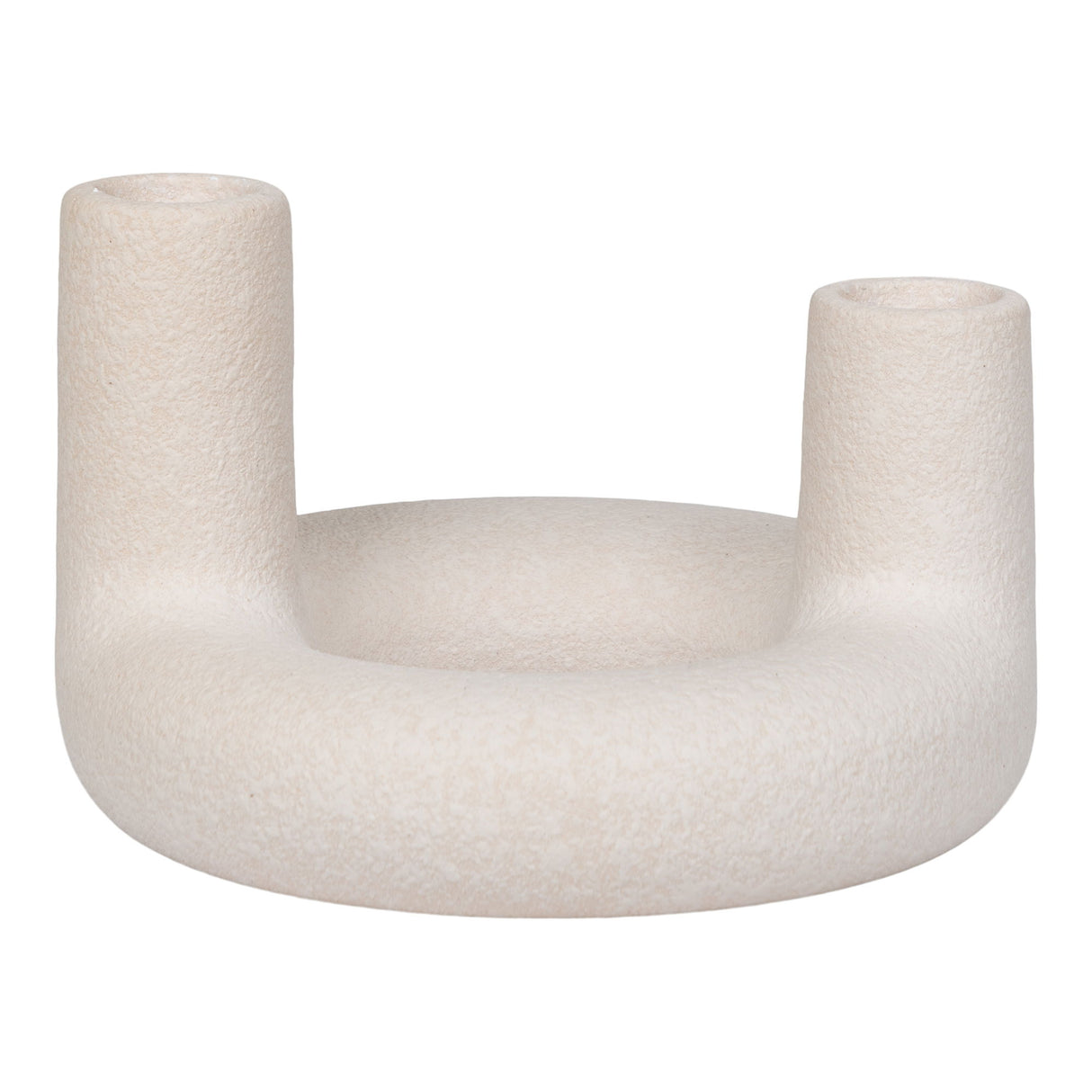 Kerzenhalter – Keramik Material, Beige Oberfläche, Minimalistisches Design | House Nordic