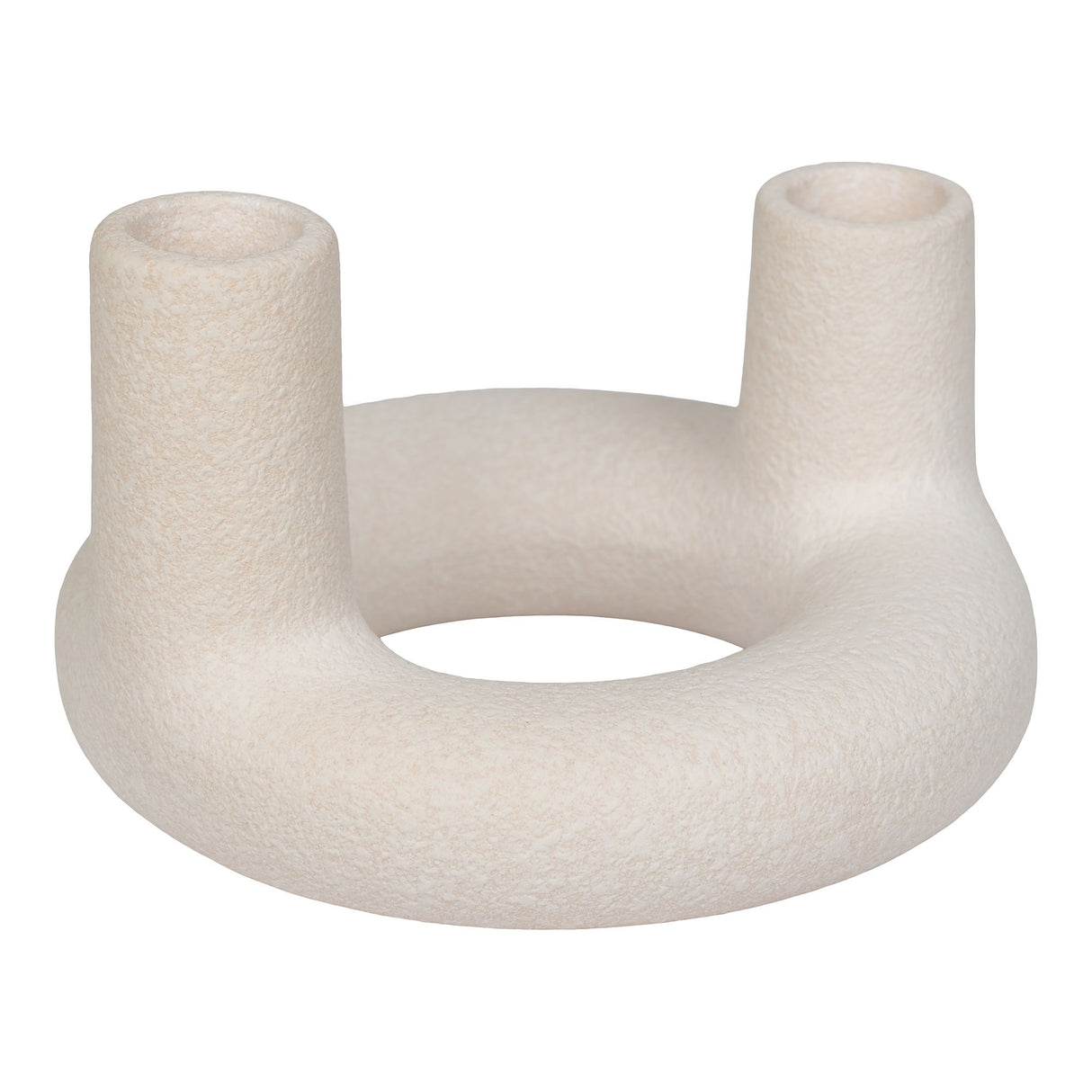 Kerzenhalter – Keramik Material, Beige Oberfläche, Minimalistisches Design | House Nordic