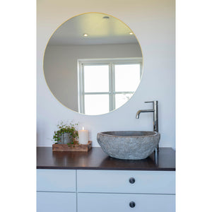 Tablett – Natur-Teakholz, integrierte Griffe, 3er-Set - Faro | House Nordic