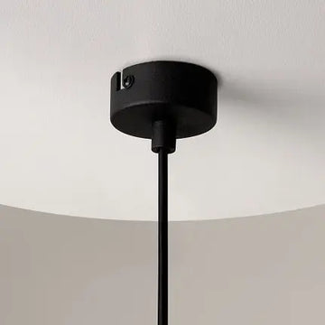 Pendant Lamp Black Metal & Glass Modern Design & Integrated LED – Ros | Maytoni