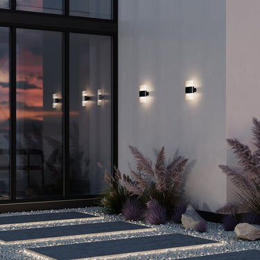Wandleuchte aus grafitschwarzem Metall mit LED - Akzent – Rom | Maytoni - Esszett Luxury | Stilvolles Wohnen mit Charakter