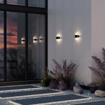 Wandleuchte aus grafitschwarzem Metall mit LED - Akzent – Rom | Maytoni - Esszett Luxury | Stilvolles Wohnen mit Charakter