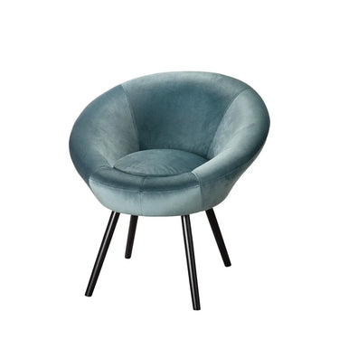 Sessel – Grünes Textil, Schwarzes Metall, Gepolsterter Sitz - Conus | Gilde