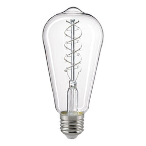 4,8W Edison Filament Slim Snow klar E27 350lm 2700K dim von Sigor - Esszett Luxury | Stilvolles Wohnen mit Charakter