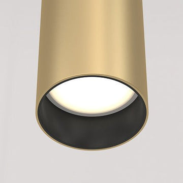 Pendelleuchte Mattgoldenes Aluminium, 10W GU10 LED, IP20 Schutzklasse – Focus | Maytoni - Esszett Luxury | Stilvolles Wohnen mit Charakter