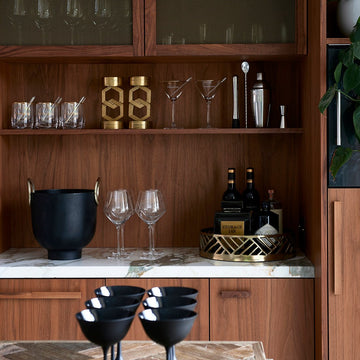 Gin & Tonic Glas Set mit Strohhalmen – Le Club | Rivièra Maison - Esszett Luxury | Stilvolles Wohnen mit Charakter