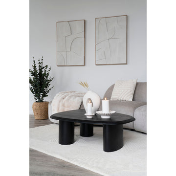 Wall decor – structured relief look, cotton canvas, MDF frame – Madeline | House Nordic