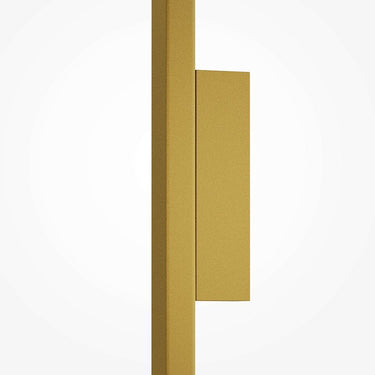 Wandleuchte Schwarz & Satin - Nickel, Metallrahmen, lineares Design, 24 W LED – Halo | Maytoni - Esszett Luxury | Stilvolles Wohnen mit Charakter