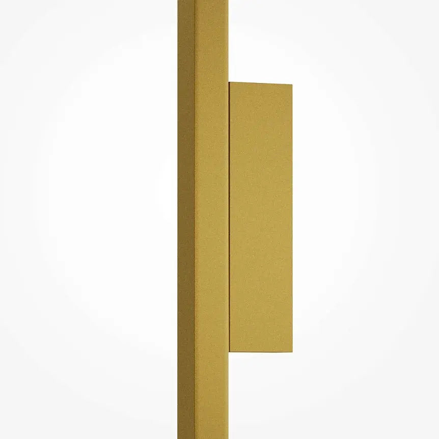 Wall Lamp Black & Satin Nickel, metal frame, linear design, 24W LED – Halo | Maytoni