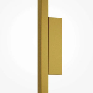 Wall Lamp Black & Satin Nickel, metal frame, linear design, 24W LED – Halo | Maytoni
