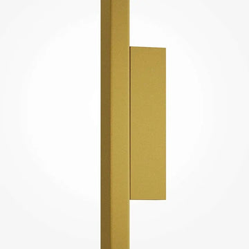Wall Lamp Black & Satin Nickel, metal frame, linear design, 24W LED – Halo | Maytoni