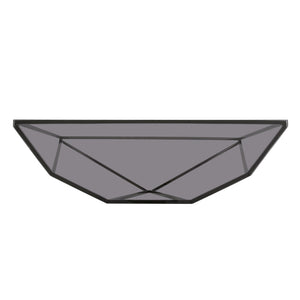 Konsolentisch – Rauchglas Platte, Edelstahl Gestell, Rauchglas Grau, 81 cm Höhe - Aria | Modus Furniture International
