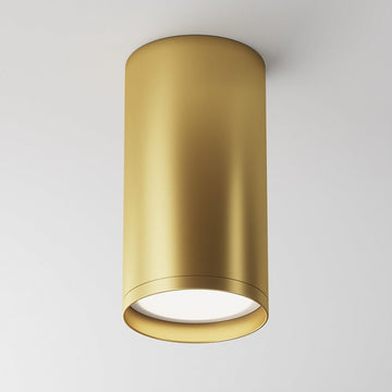 Deckenleuchte Mattgoldenes Aluminium GU10‑Sockel – Focus S | Maytoni - Esszett Luxury | Stilvolles Wohnen mit Charakter