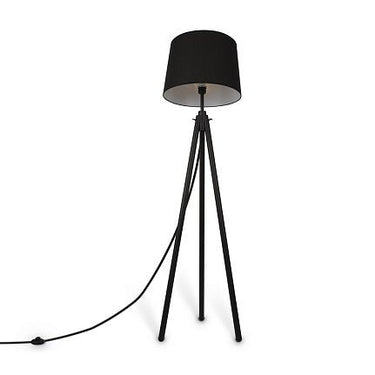 Stehleuchte mit Metall - Stativfuß, Stoffschirm & Tripod - Design – Calvin | Maytoni - Esszett Luxury | Stilvolles Wohnen mit Charakter