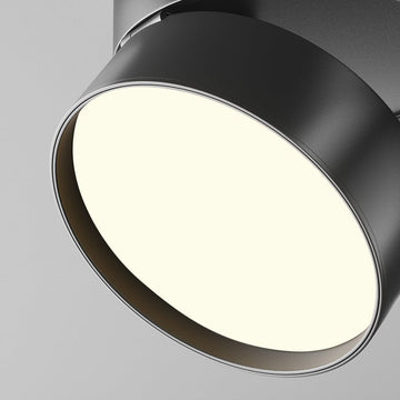 Deckenleuchte aus mattschwarzem Aluminium mit LED und warmweißem Licht – Onda | Maytoni - Esszett Luxury | Stilvolles Wohnen mit Charakter