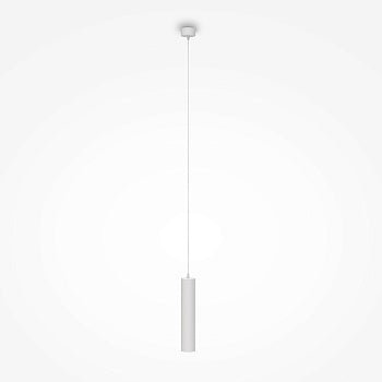 Pendelleuchte Weißes Aluminiumgehäuse mit 10W GU10 LED, IP20 Schutzklasse und modernem Design – Focus | Maytoni - Esszett Luxury | Stilvolles Wohnen mit Charakter