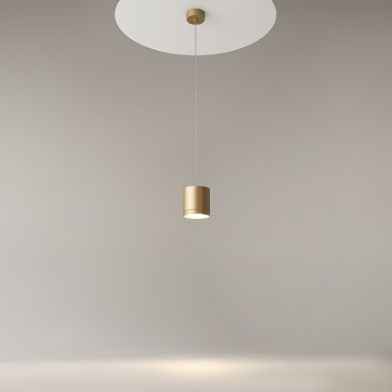 Pendelleuchte Mattgoldenes Aluminiumgehäuse mit GX53 - Fassung, modernem Design und energiesparender Beleuchtung – Arc | Maytoni - Esszett Luxury | Stilvolles Wohnen mit Charakter
