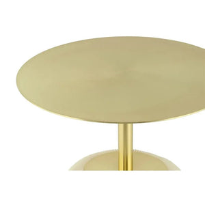 Tisch Eisengestell Samtbezug, MDF - Platte rundes Design – Jokai 325 | Kayoom - Esszett Luxury | Stilvolles Wohnen mit Charakter