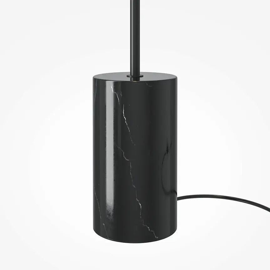 Floor lamp Black metal frame & Marble base – Kyoto MOD178FL-L11B3K | Maytoni