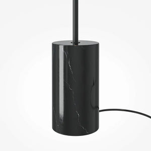 Floor lamp Black metal frame & Marble base – Kyoto MOD178FL-L11B3K | Maytoni