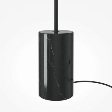 Floor lamp Black metal frame & Marble base – Kyoto MOD178FL-L11B3K | Maytoni