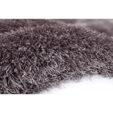 Teppich – Silber Farbe, Polyester Material, Weicher Komfort, 290 cm - Cosy 110 | Kayoom