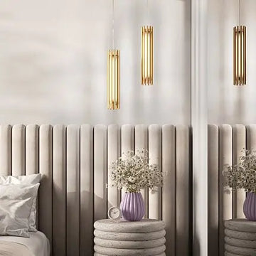 Pendant Lamp Modern Crystal and Metal Design with Adjustable Height - MOD410PL-L12BS3K | Maytoni