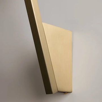 Wall Light Gold, Metal Frame, White Glass Body – Kazimir | Maytoni