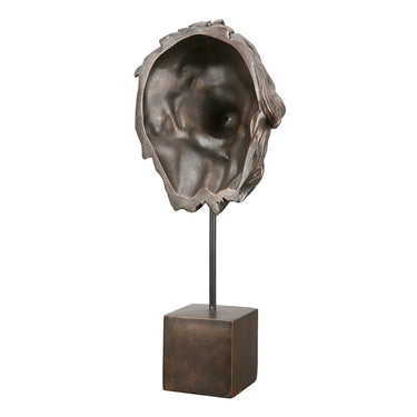 Skulptur – Bronzefarbene Optik, Löwenmotiv, Kunstharzfigur - Antique | Gilde