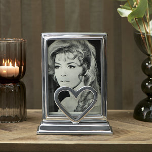 Bilderrahmen - Aluminiumrahmen, Herzdetail, Standfuß - RM Heart | Rivièra Maison