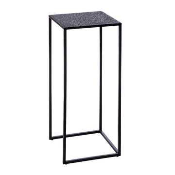 Beistelltisch – Quadratisches Design, Schwarze Optik, Metallgestell - Grenada | Gilde