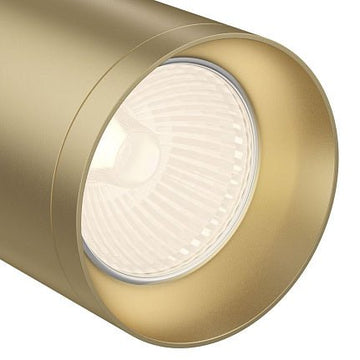 Deckenleuchte Matt‑Gold‑Finish RGBW LED Fernbedienung, Dimmbar – Focus | Maytoni - Esszett Luxury | Stilvolles Wohnen mit Charakter