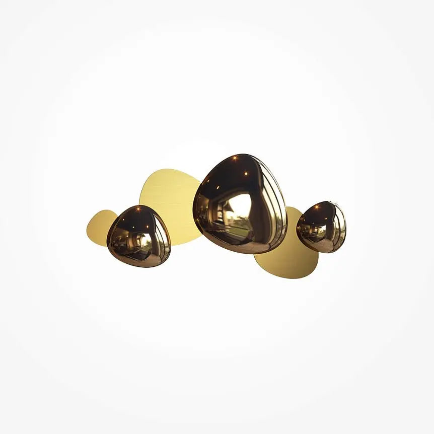 Wall lamp Brushed & Polished Gold Stainless Steel, Integrated 13 W LED 3000 K – Jack-stone | Maytoni