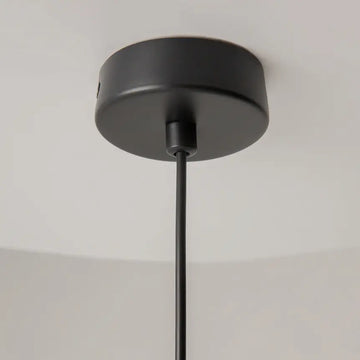 Pendelleuchte – Schwarzes Metall, Silber-Gold Akzent, GU10 Fassung, IP20 Schutz, Ø9,5 cm - Palette | Maytoni