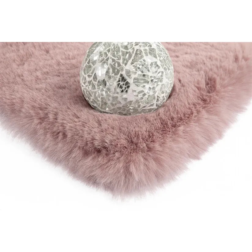 Carpet fluffy high pile plain surface non-slip backing – Rabbit Light 525 | Kayoom