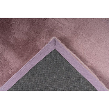 Teppich – Rosa Farbe, Weicher Flor, Felloptik 150 cm - Rabbit Light 525 | Kayoom