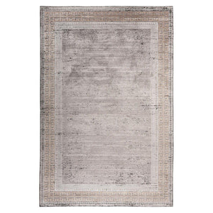 Carpet Machine Woven Bamboo Silk Classic Grey – Elles 215 | Kayoom