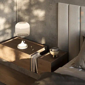 Table Lamp Ombre Glass White Gradient & Modern Design – Spirito | Maytoni