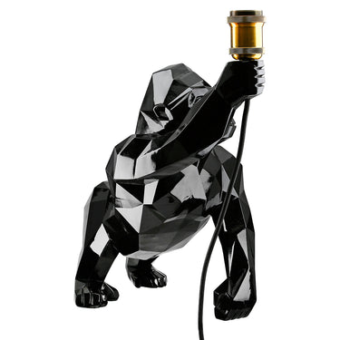 Tischleuchte – Glänzende Oberfläche, Gorilla Design, Schwarze Optik - Geo | Gilde