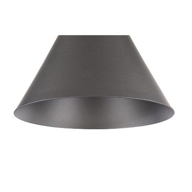 Pendelleuchte mit grauem Metallschirm und Buchenholz - Detail im modernen Design – Bicones | Maytoni - Esszett Luxury | Stilvolles Wohnen mit Charakter