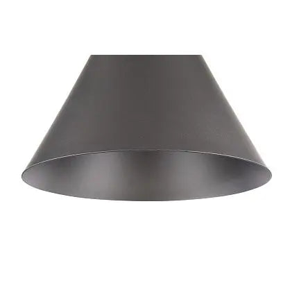 Pendant lamp with grey metal shade and beech wood detail in a modern design – Bicones | Maytoni