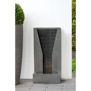 Brunnen – Rechteckige Form, LED Beleuchtung, Moderne Optik - Cascata | Gilde