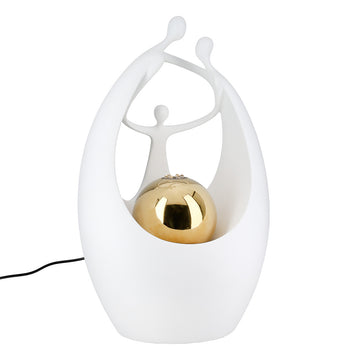 Brunnen – Familien Design, LED Beleuchtung, Weiße Optik - Kolmikko | Gilde