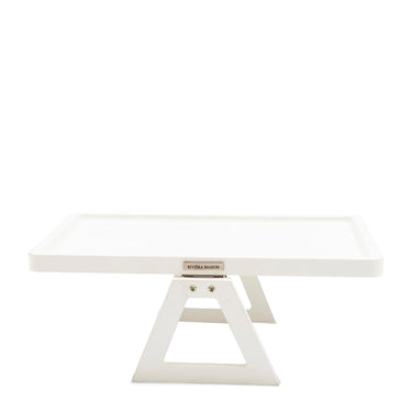 Armlehnentablett Beige, Rechteckig, Holz - Monogram Plateau De Fauteuil | Rivièra Maison - Esszett Luxury | Stilvolles Wohnen mit Charakter