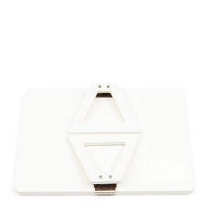 Armlehnentablett Beige, Rechteckig, Holz - Monogram Plateau De Fauteuil | Rivièra Maison - Esszett Luxury | Stilvolles Wohnen mit Charakter