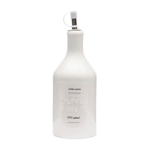 Ölflasche – Weißes Porzellan, Ausgießer, Spülmaschinenfest – RM Capri | Rivièra Maison - Esszett Luxury | Stilvolles Wohnen mit Charakter