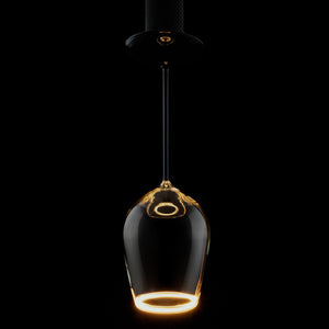 Leuchtmittel 5W, E27 Fassung - Floating Rotwein schwarz smokey  | SEGULA